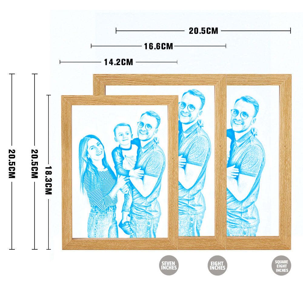 Custom Photo Film Negative Style Frames Personalized Photo Film Frame Projectable Photo Frame - mymoonlampau