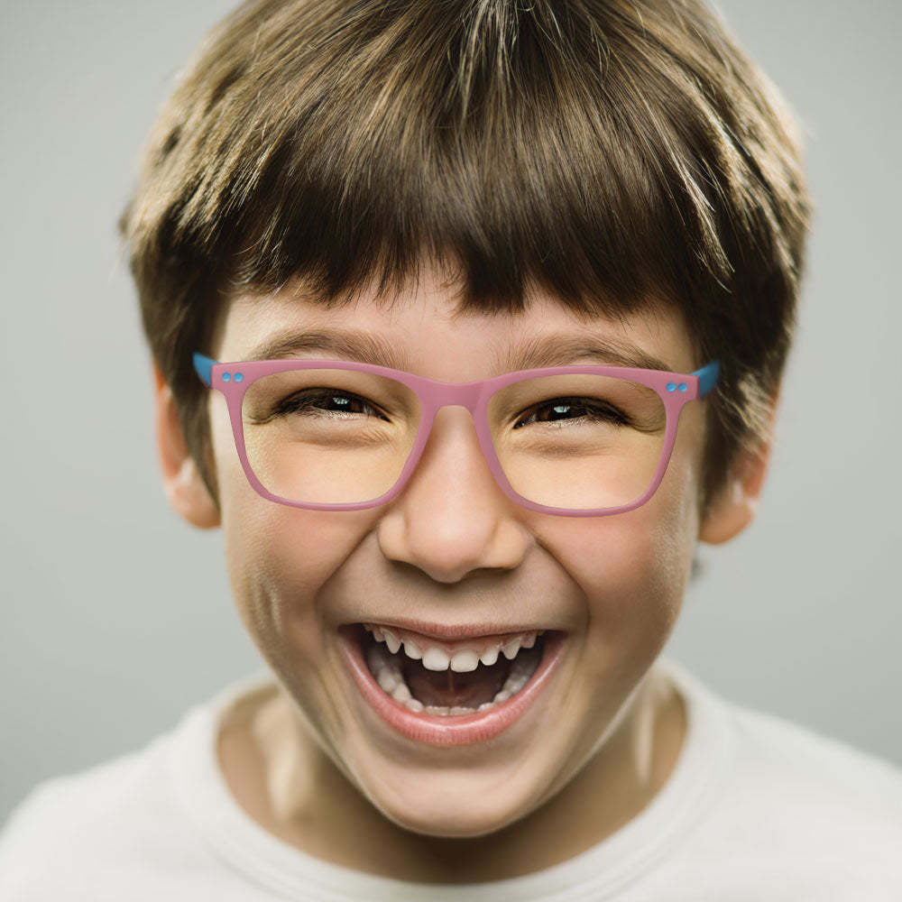 Genius - (Age 7-12)Children Blue Light Blocking Computer Reading Gaming Glasses-For Boy - mymoonlampau