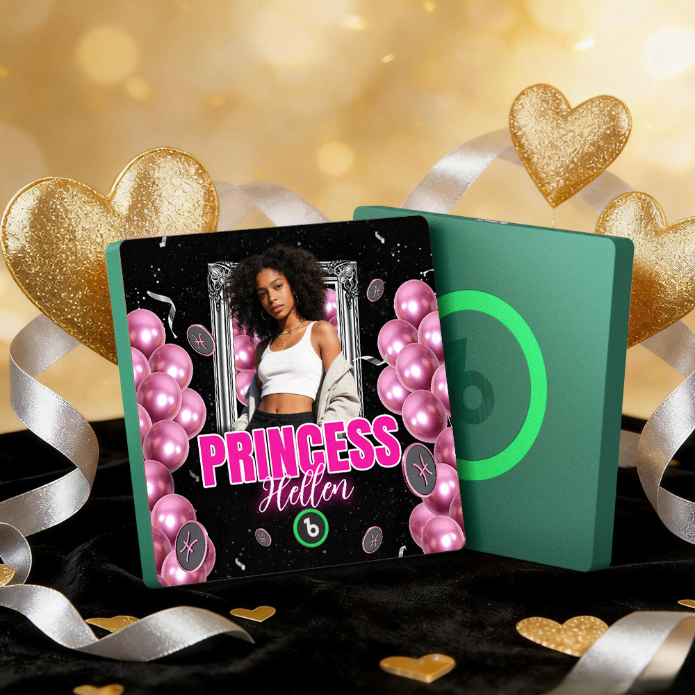 Custom Music Fridge Magnets Princess Style Colorful Frame Album Fridge Magnet Can Play Songs Gift - MyMoonLampAu