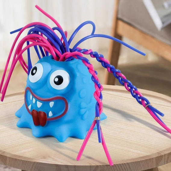 Stress Relief Toys Can Pull Hair And Scream Little Monsters Creative Novel Funny Stress Relief Toys