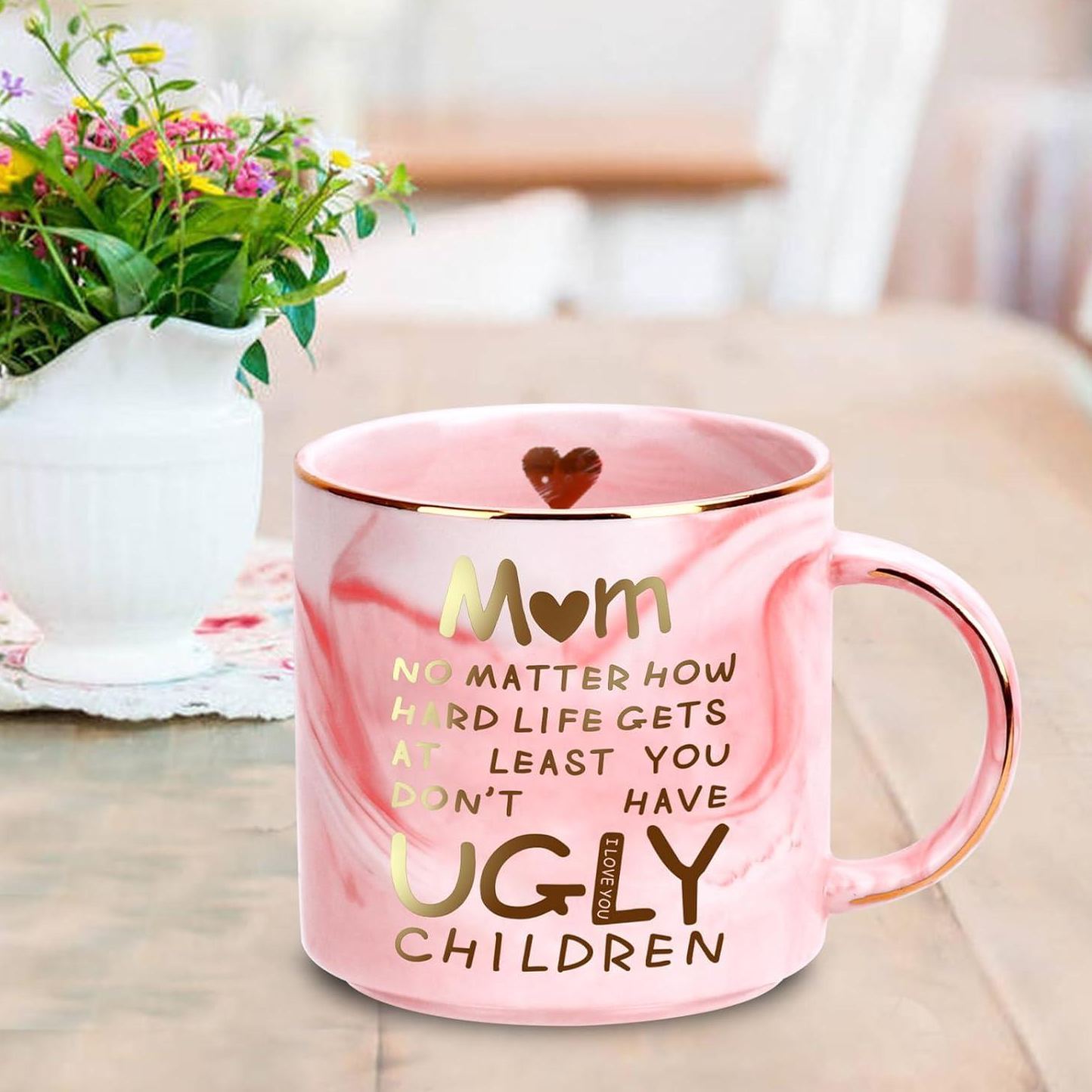 Mothers Day Gifts: 12oz Coffee Mug for Mom from Daughter Son Unique Birthday Present for Mama Wife from Husband Funny Retirement Anniversary Mother's Day Gift - MyMoonLampAu