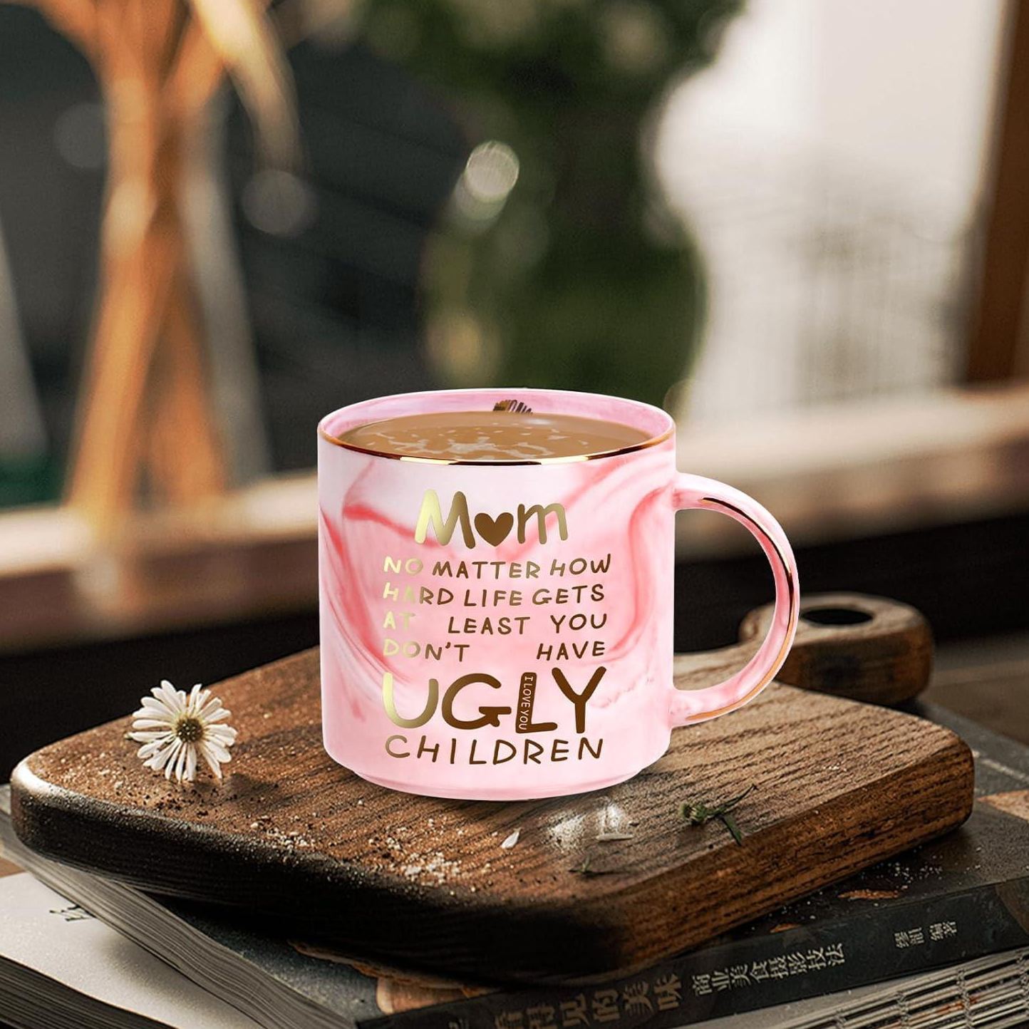 Mothers Day Gifts: 12oz Coffee Mug for Mom from Daughter Son Unique Birthday Present for Mama Wife from Husband Funny Retirement Anniversary Mother's Day Gift - MyMoonLampAu