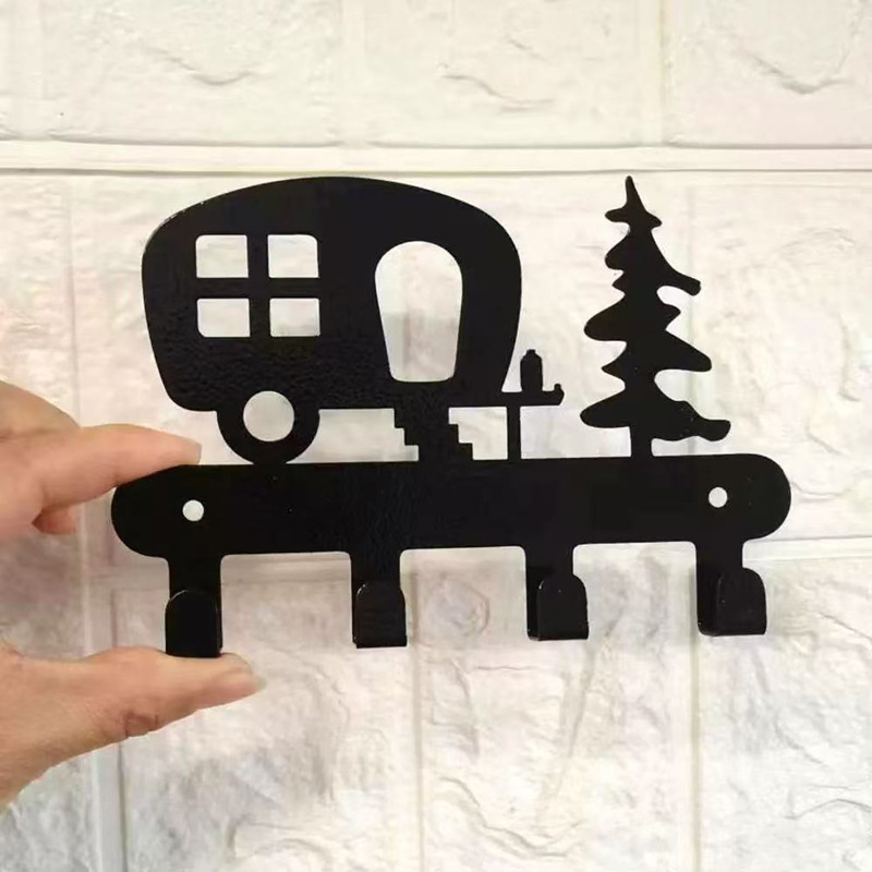 Car-Shaped Wall Key Holder for Men – Stylish Racing Car Key Rack, Gift for Car Enthusiasts on Father's Day or Birthday - MyMoonLampAu
