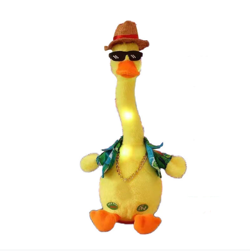 Dancing Talking Giraffe Toys - Electronic Rattle Toys for Kids - Repeat and Mimicking Musical Playtime Entertainment Plush - MyMoonLampAu