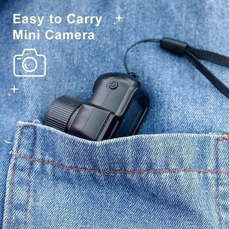 Keychain Camera, 1080P Mini Pixel Camera, Micro Mini DV/Camcorder, Portable Chain Camera with Eight Filters, Long Battery Life for Indoor and Outdoor use