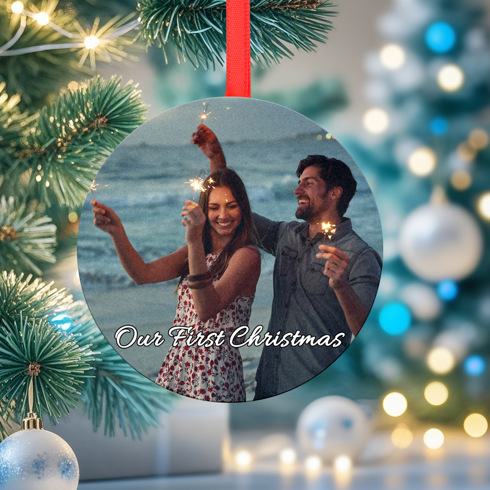 Christmas Ornaments Custom Music and Photo – Play Music, Relive Cherished Memories