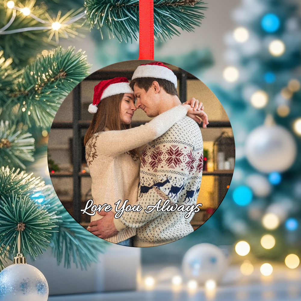 Christmas Ornaments Custom Music and Photo – Play Music, Relive Cherished Memories