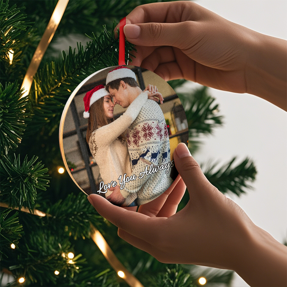 Christmas Ornaments Custom Music and Photo – Play Music, Relive Cherished Memories