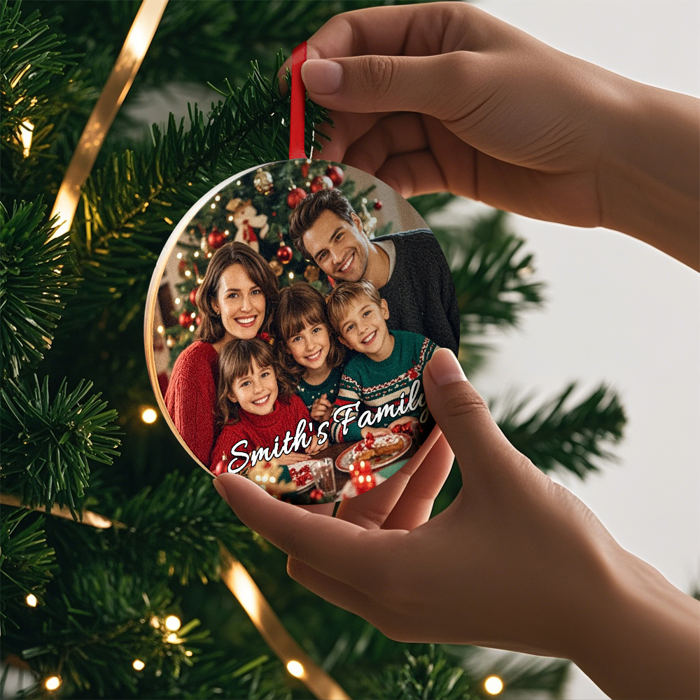 Christmas Ornaments Custom Music and Photo – Play Music, Relive Cherished Memories