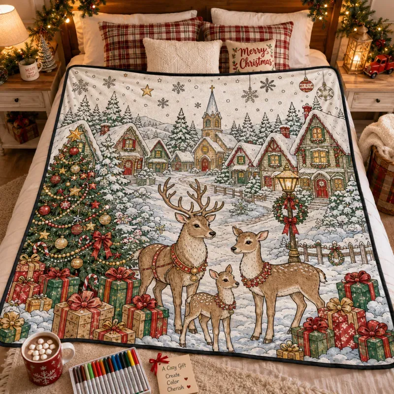 DIY Drawing Blanket (Optional 24-Color Marker Set) Create Your Art Blanket Washable Keepsake Blanket for Kids & Adults - auphotoblanket