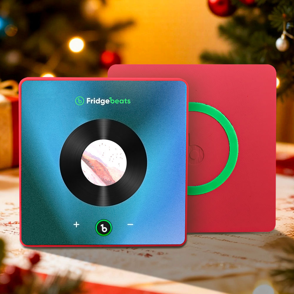 New 6.0 Upgrade Custom Music Fridge Magnets Personalized Video Can Play Songs And Adjust Volume Christmas Gifts - auphotoblanket