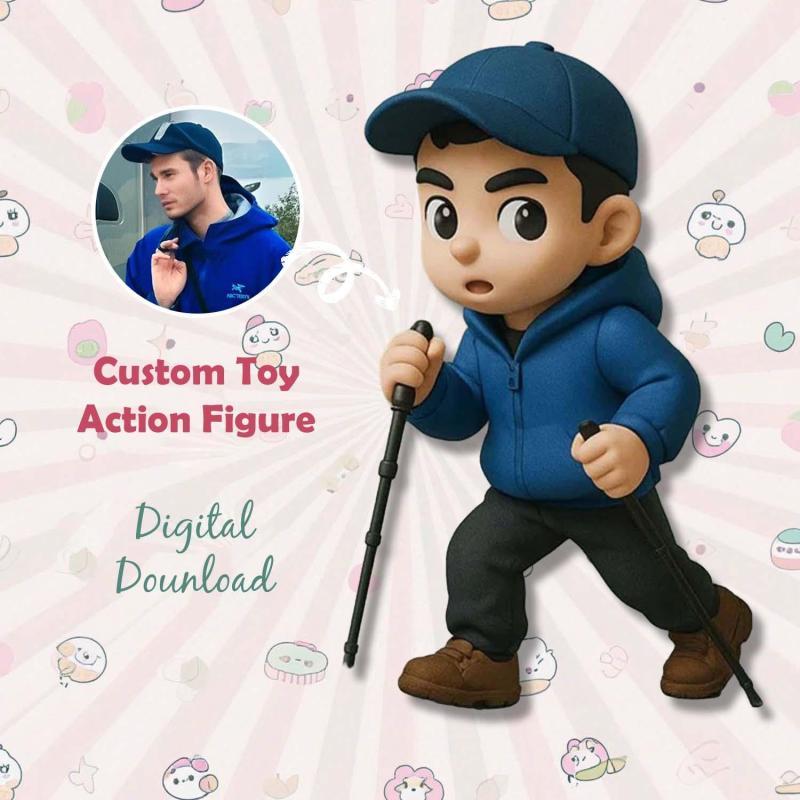 Custom Toy Figure 3D Mini Figures Personalization Photo Blind Box Gifts For Him/Her