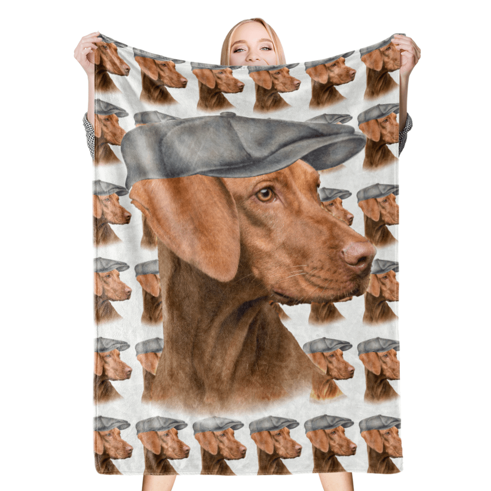 Custom Dog Blankets Personalised Pet Blankets Face Photo Blanket