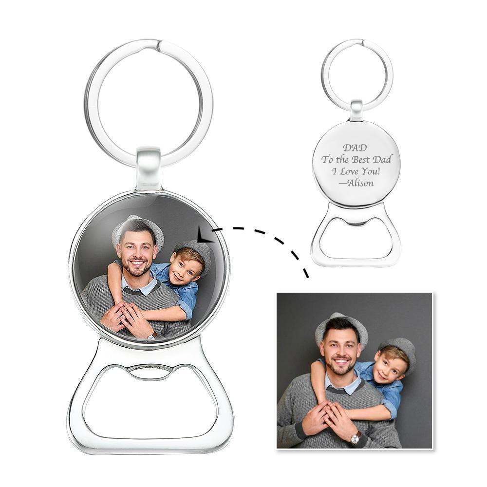 Custom Photo Keychain | Oktoberfest Beer Bottle Opener