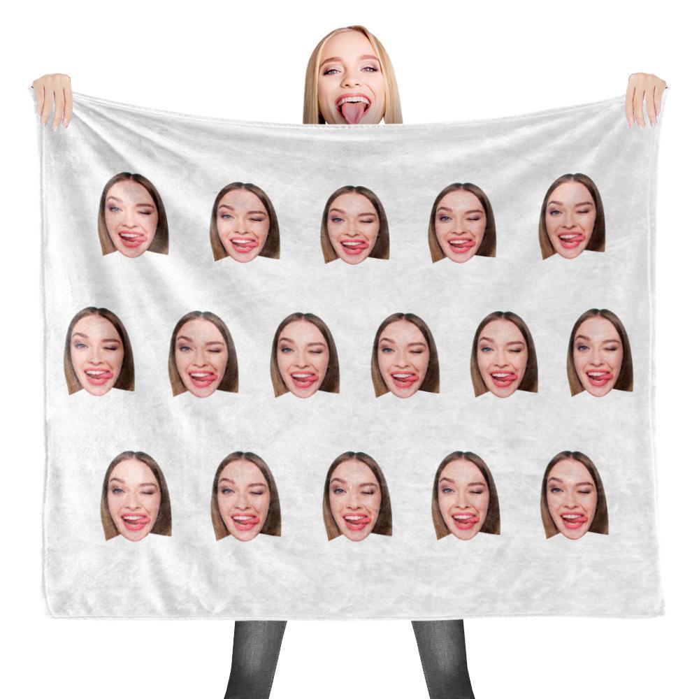 Custom Blankets Personalised Photo Blankets Face Photo Blanket