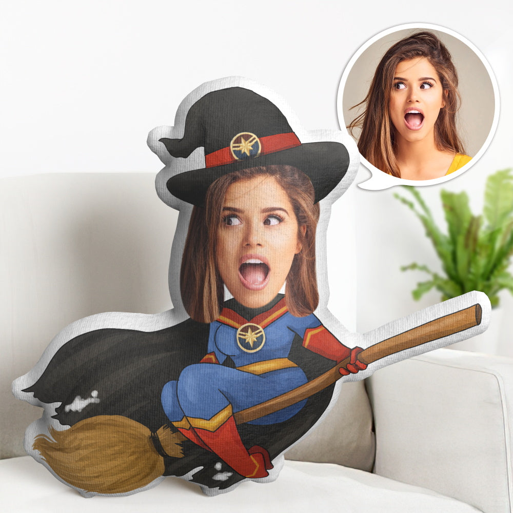 Halloween Pillow Gifts Custom Face Pillow Personalized Wizard Minime Pillow Gifts
