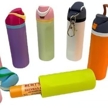 Mini Water Bottle Keychain, Trendy Bottle Keychain, Water Bottle Charms, Cute Charms for Handbags Backpack