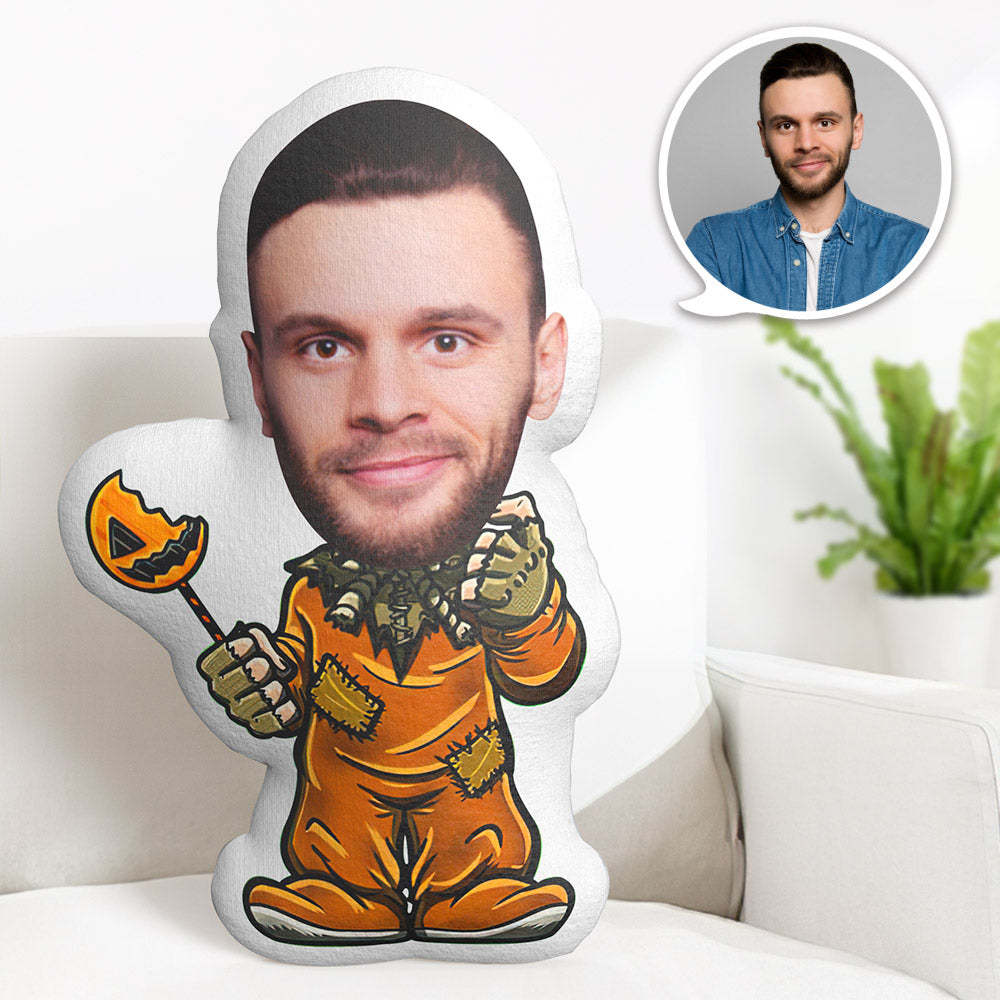 My Face Pillow Custom Halloween Pillow MiniMe Pillow Sam Cosplay Pillow - auphotoblanket