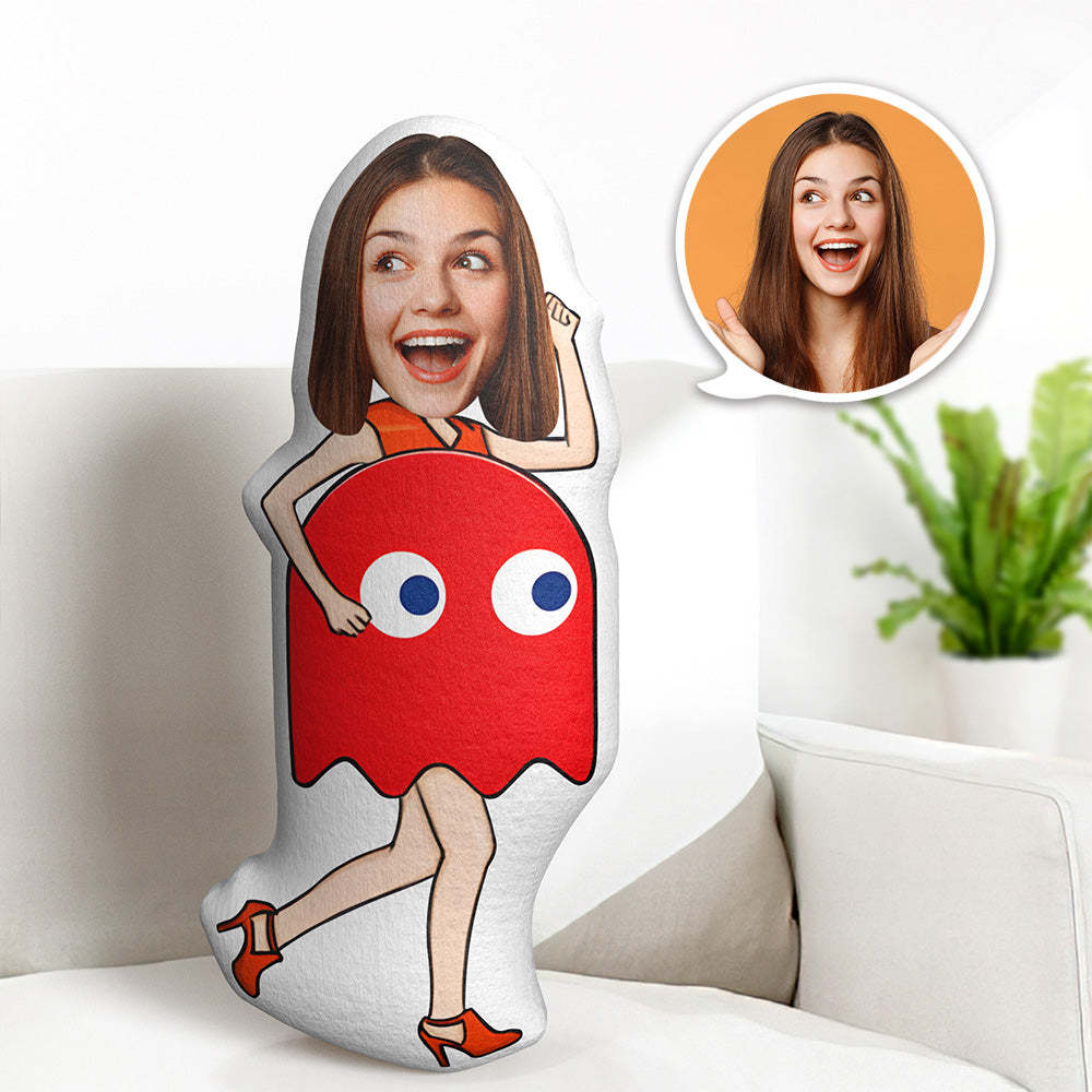 Body Pillow My Face Pillow Custom Dolls Little Ghost Skirt Photo Pillow Minime Pillow Custom Pillow Gift - auphotoblanket