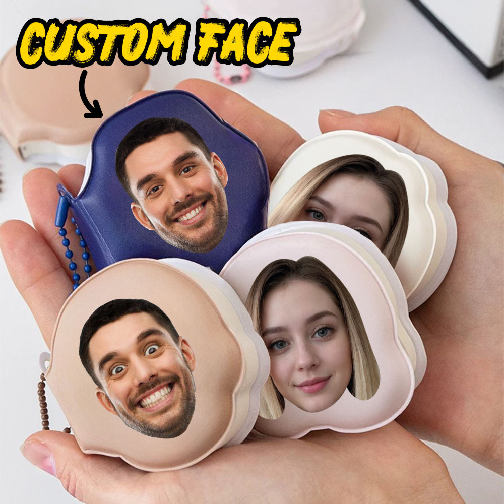 Custom Face Post-it Note Pads Funny Sticky Notes Cute Bag Hanger - auphotoblanket