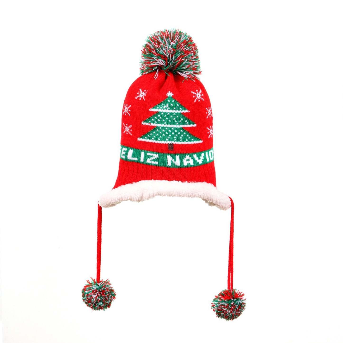 Christmas Hat Kids Xmas Beanie Colorful New Year Party Hat - UNIVERSAL SIZE