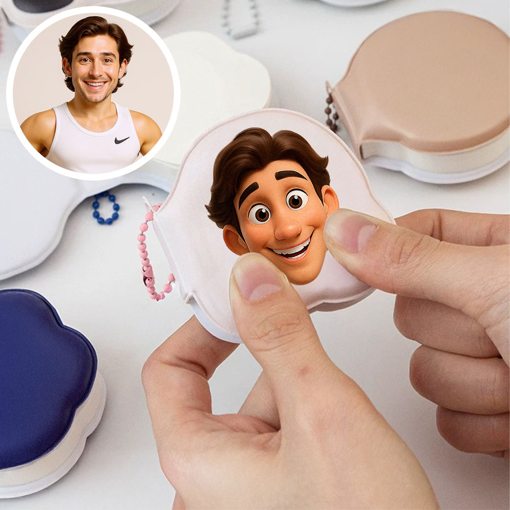 Custom Face Post-it Note Pads Funny Sticky Notes Cute Bag Hanger