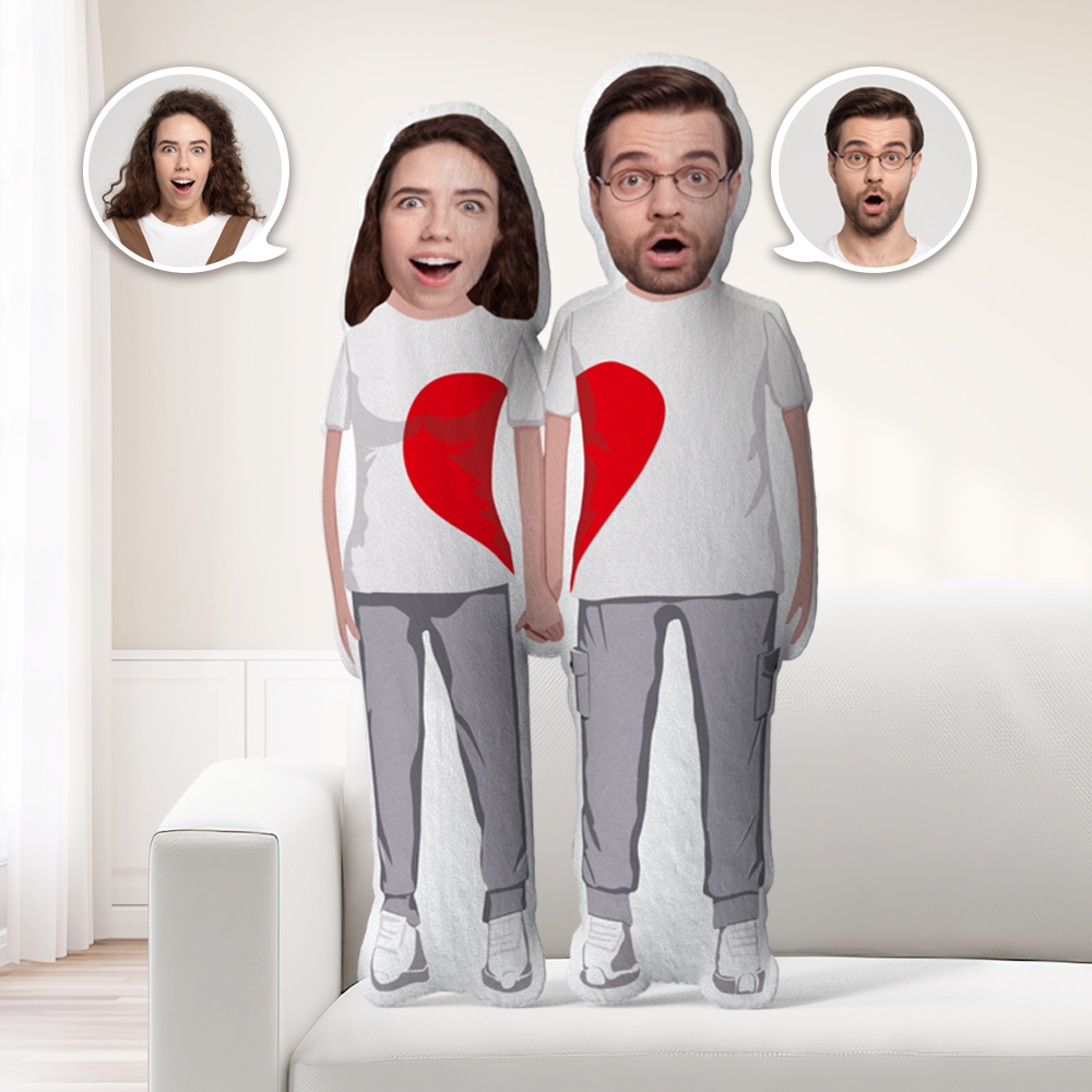 Personalized Photo Pillow Gift Couple Face Pillow My Face Pillow For Him/Her