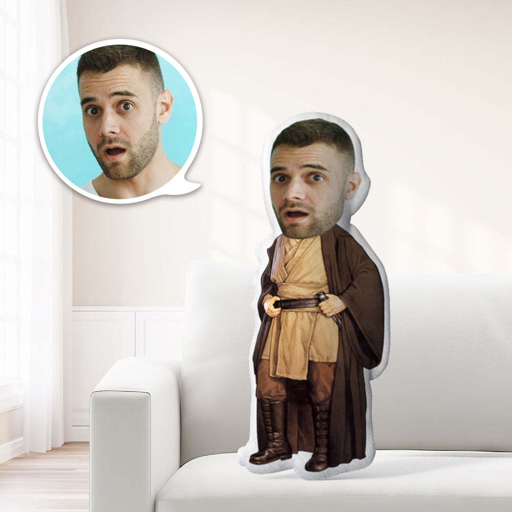 Star Wars Gifts Custom Jedi Knight Minime Throw Pillow Personalized Minime Throw Pillow Gifts - auphotoblanket