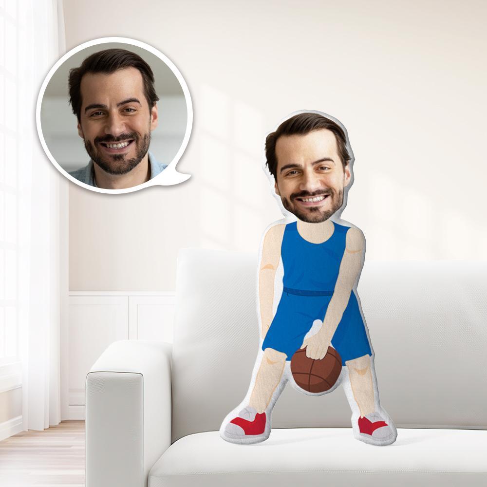 Basketball Player Photo Pillow Face Pillow Personalized Men Pillow Gifts for Boyfriend