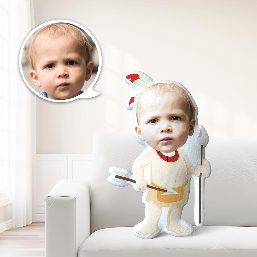 Indian Kid Photo Pillow Face Pillow Personalized Men Pillow Baby Gift