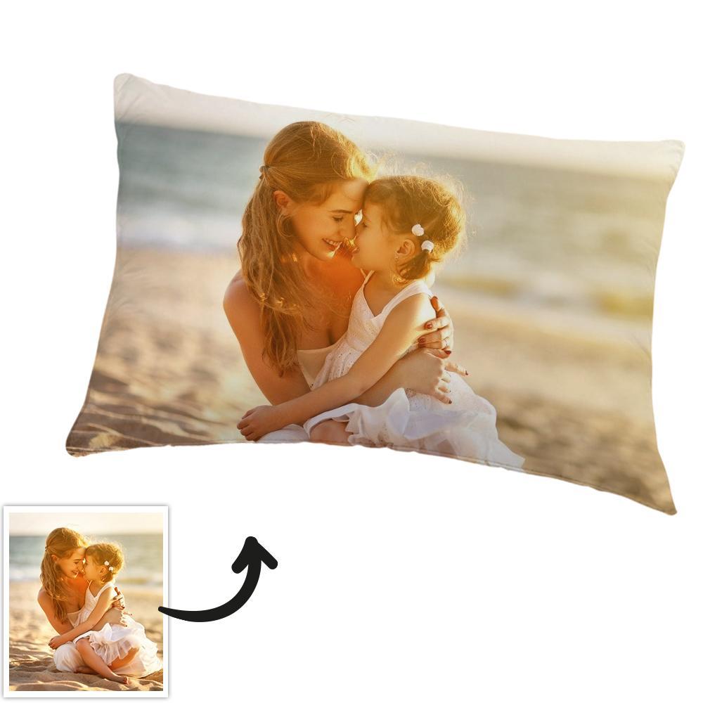 Polyester Fibre Custom Pillowcase Personalised Photo Pillowcase-The Beach Pillowcase