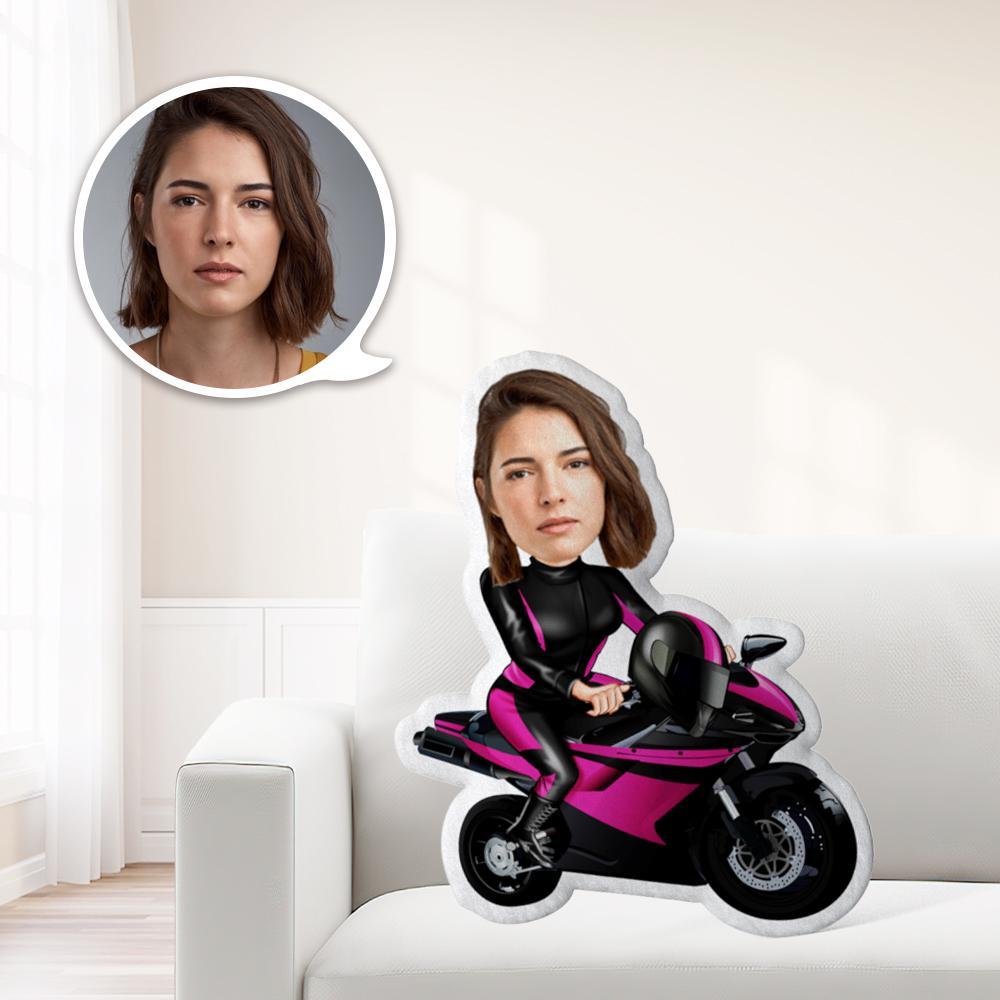Custom Face Dolls Personalized Photo My face on Pillows Custom Minime Toys Unique Personalized Locomotive Girl Pillow Best Cool Gift