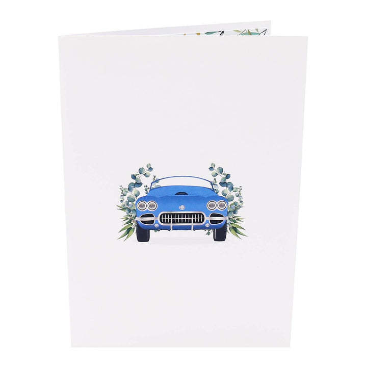 Classic Car Pop up Card for Father's Day - auphotoblanket