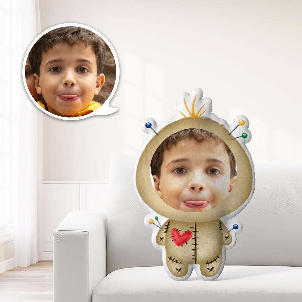 Photo Pillow Face Pillow Personalized Pillow Custom Pillow Minime Pillow Doll Love Doll Halloween - auphotoblanket