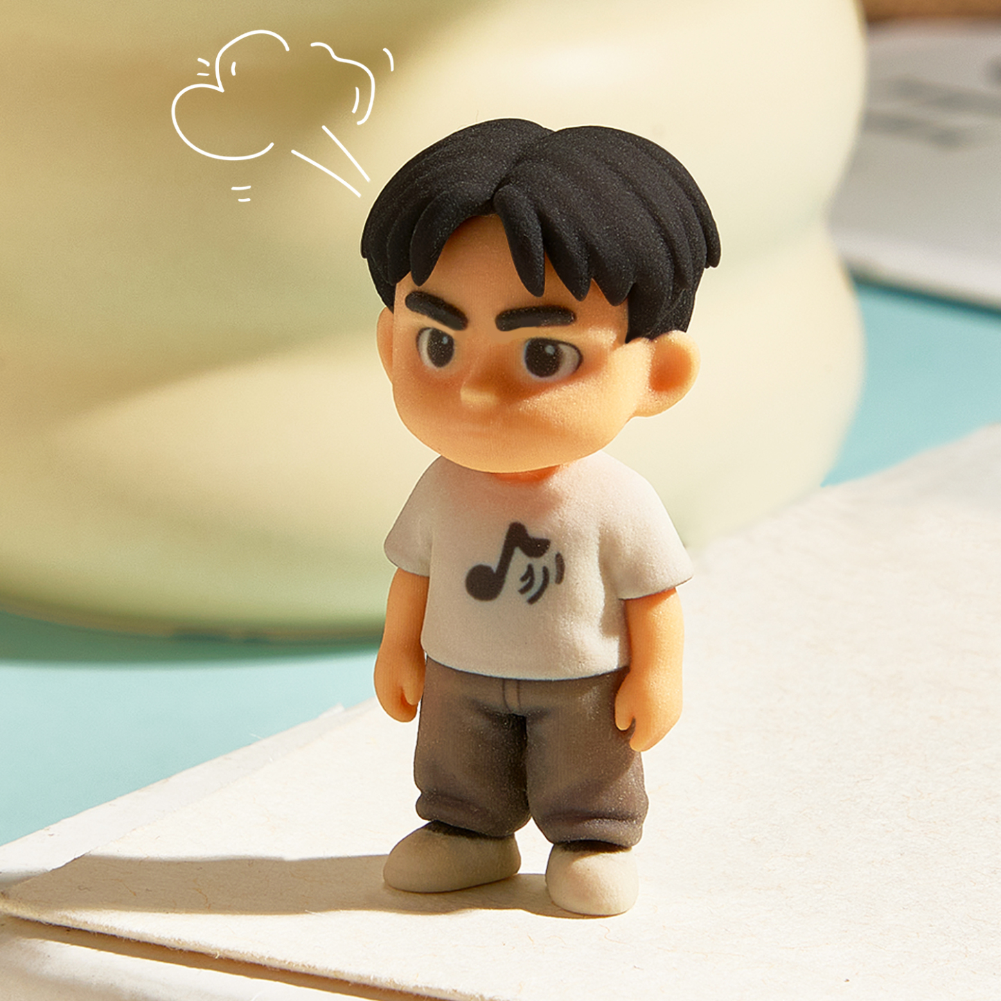 Personalized 3D Figurine with Unique Face and Fantasy Style Character - auphotoblanket
