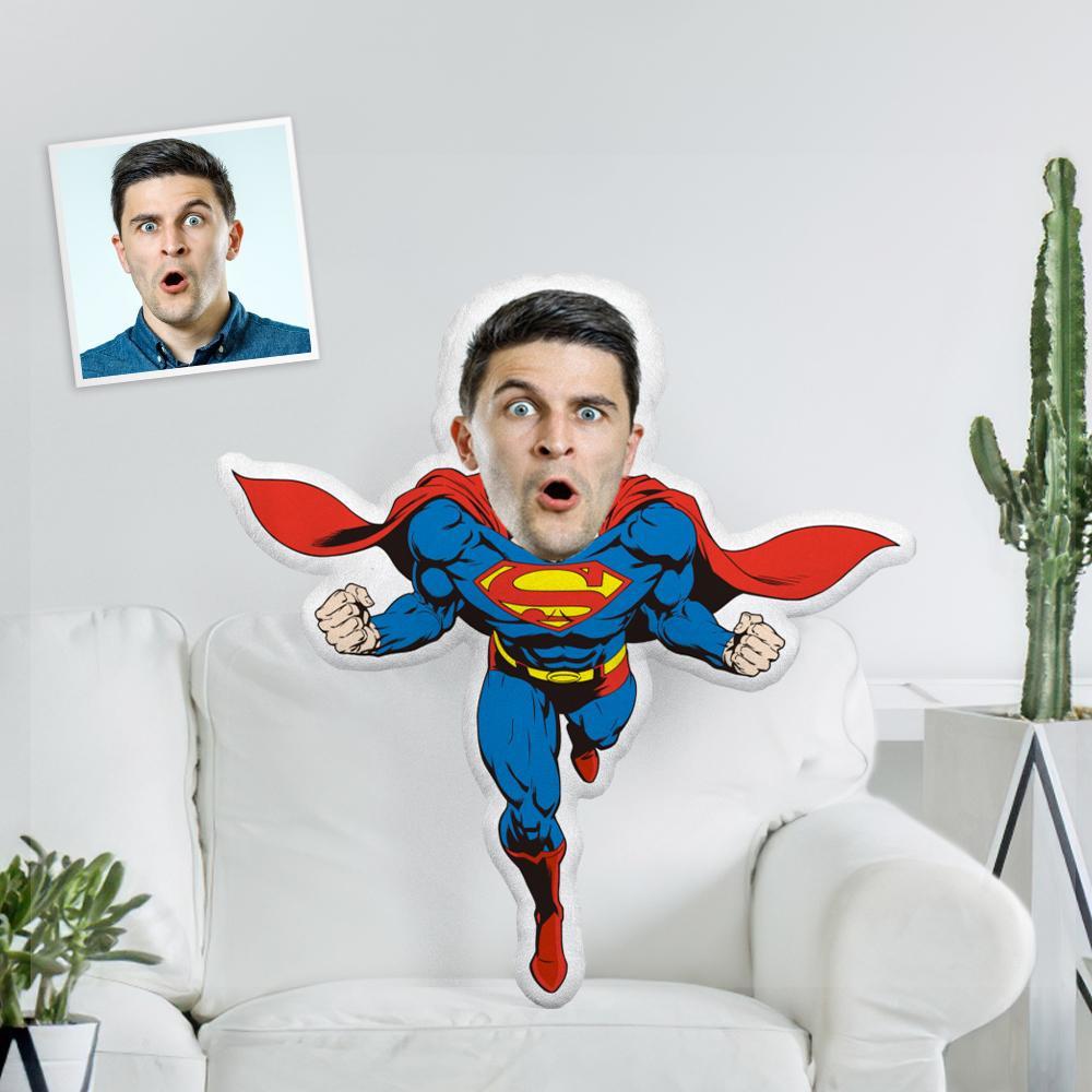 Custom Face Photo Minime Dolls Personalized Superman Minime Pillow Toys The Most Peculiar Gift