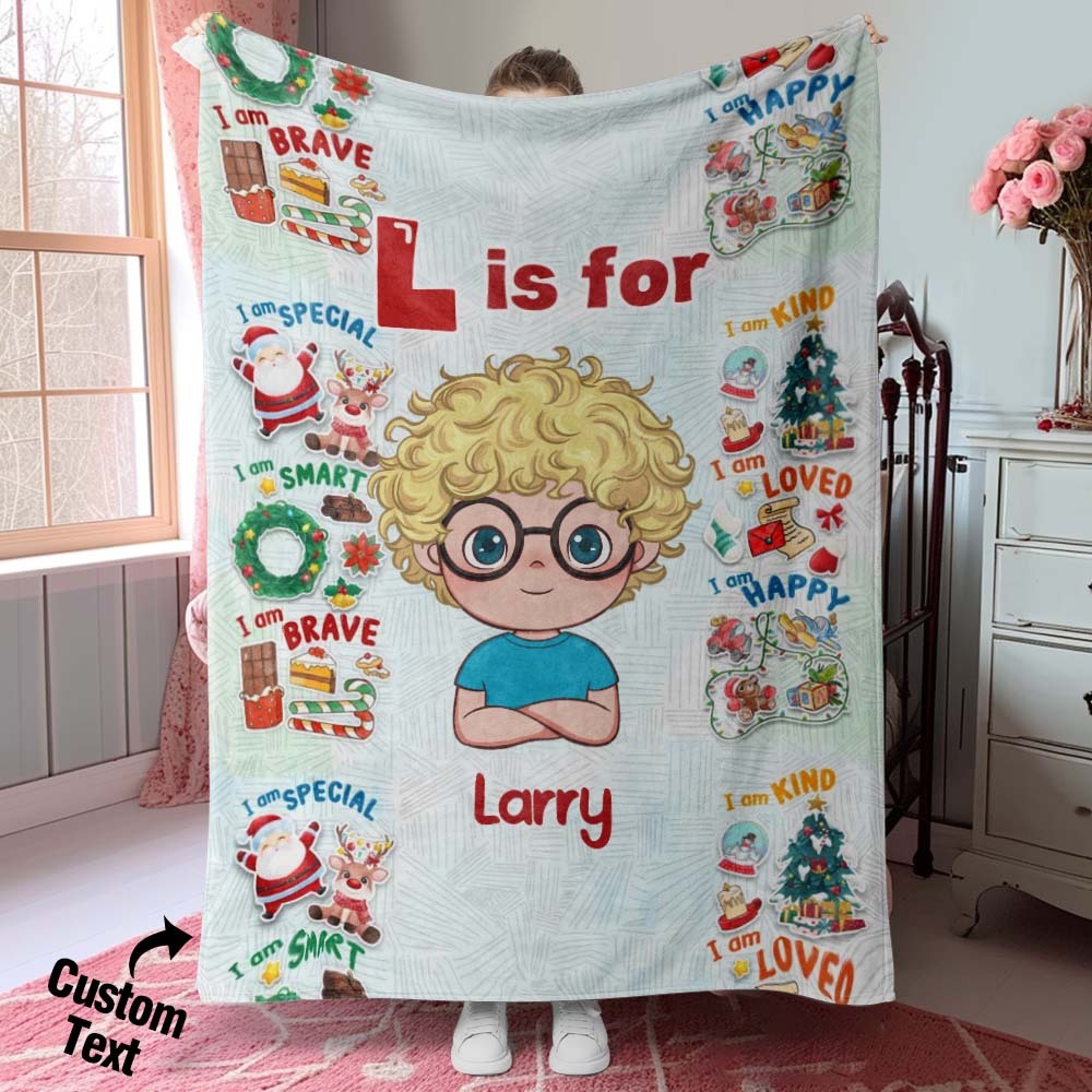 Custom Blanket of Dreams Custom Name Soft Throw Ideal Gift for Kid