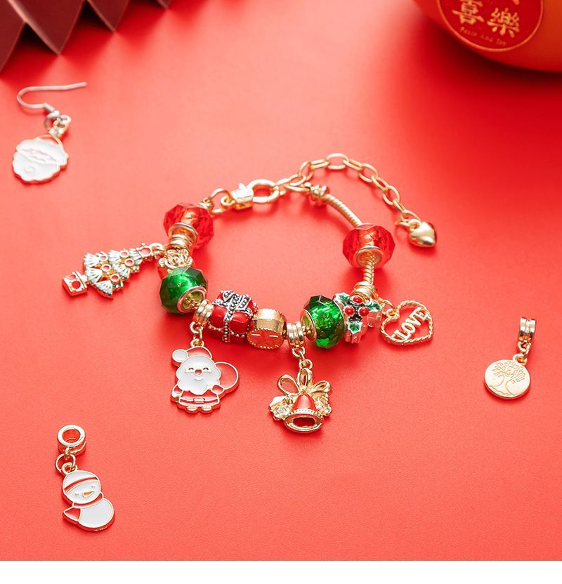 Christmas Princess Advent Calendar Bracelet 24 Days of Christmas Countdown Calendar Jewellery Blind Box, DIY Jewelry Making Kit with Charm Beads, DIY Christmas Bracelet Gifts for Girls - auphotoblanket