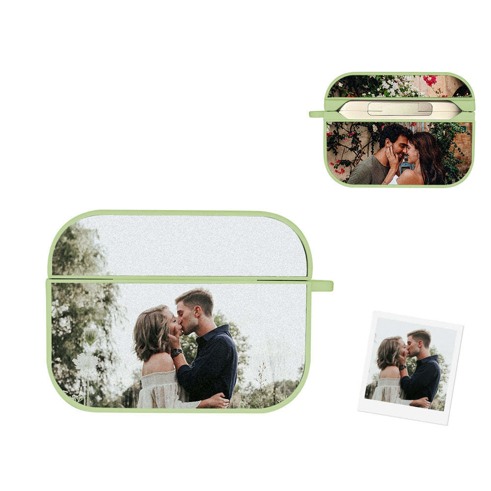 Personalized Photo Headphone Case Airpods 1/2 Pro Earphone Case Custom Picture Gift For Him/Her - auphotoblanket
