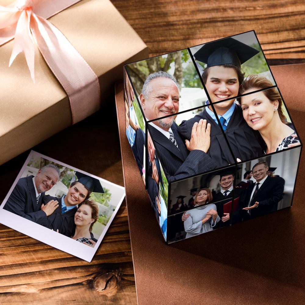 Personalized Graduation Photo Rubic's Cube Graduation Gifts