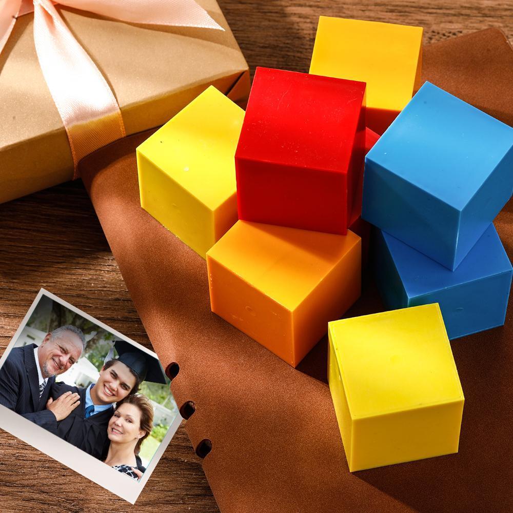 Personalized Graduation Photo Rubic's Cube Graduation Gifts - auphotoblanket