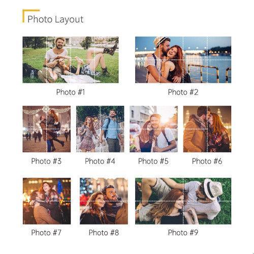 Infinity Photo Cube Folding Photo Cube Personalized Rubic's Cube - auphotoblanket