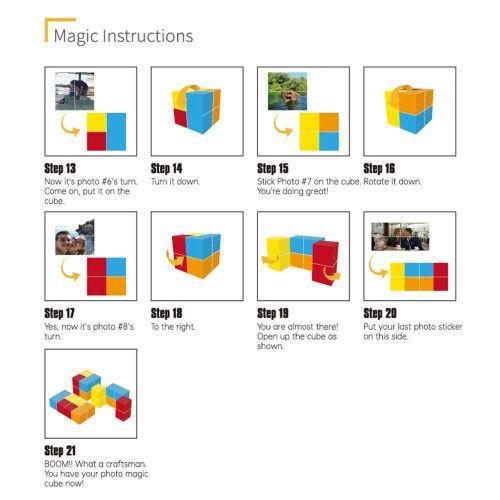 Infinity Photo Cube Folding Photo Cube Personalized Rubic's Cube - auphotoblanket