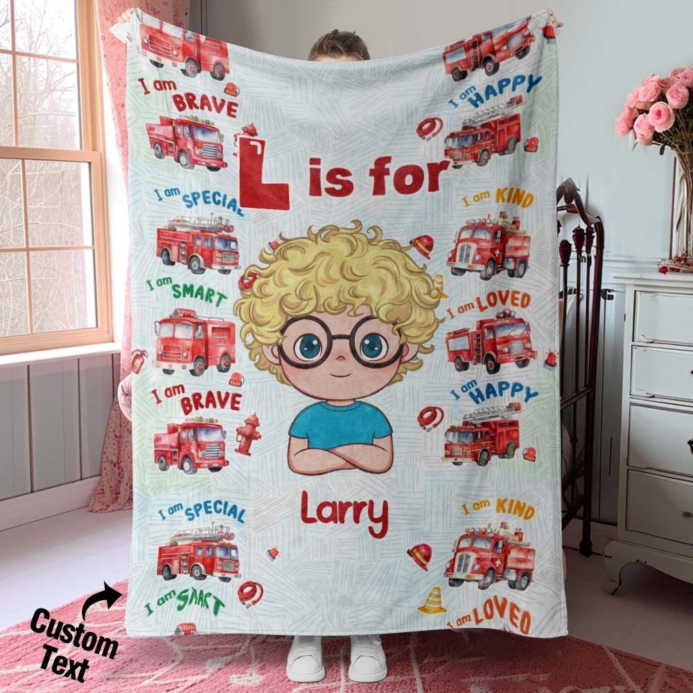 Custom Blanket of Dreams Custom Name Soft Throw Ideal Gift for Kid