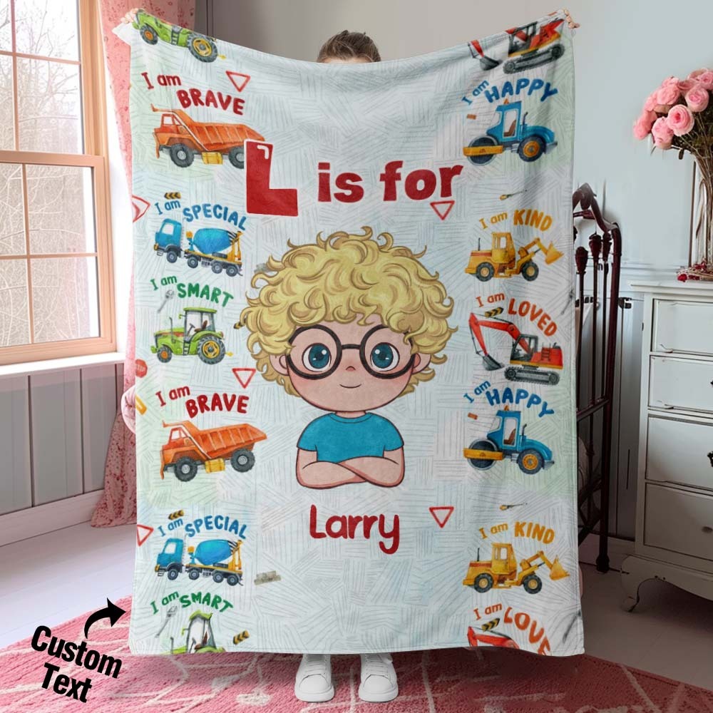 Custom Blanket of Dreams Custom Name Soft Throw Ideal Gift for Kid