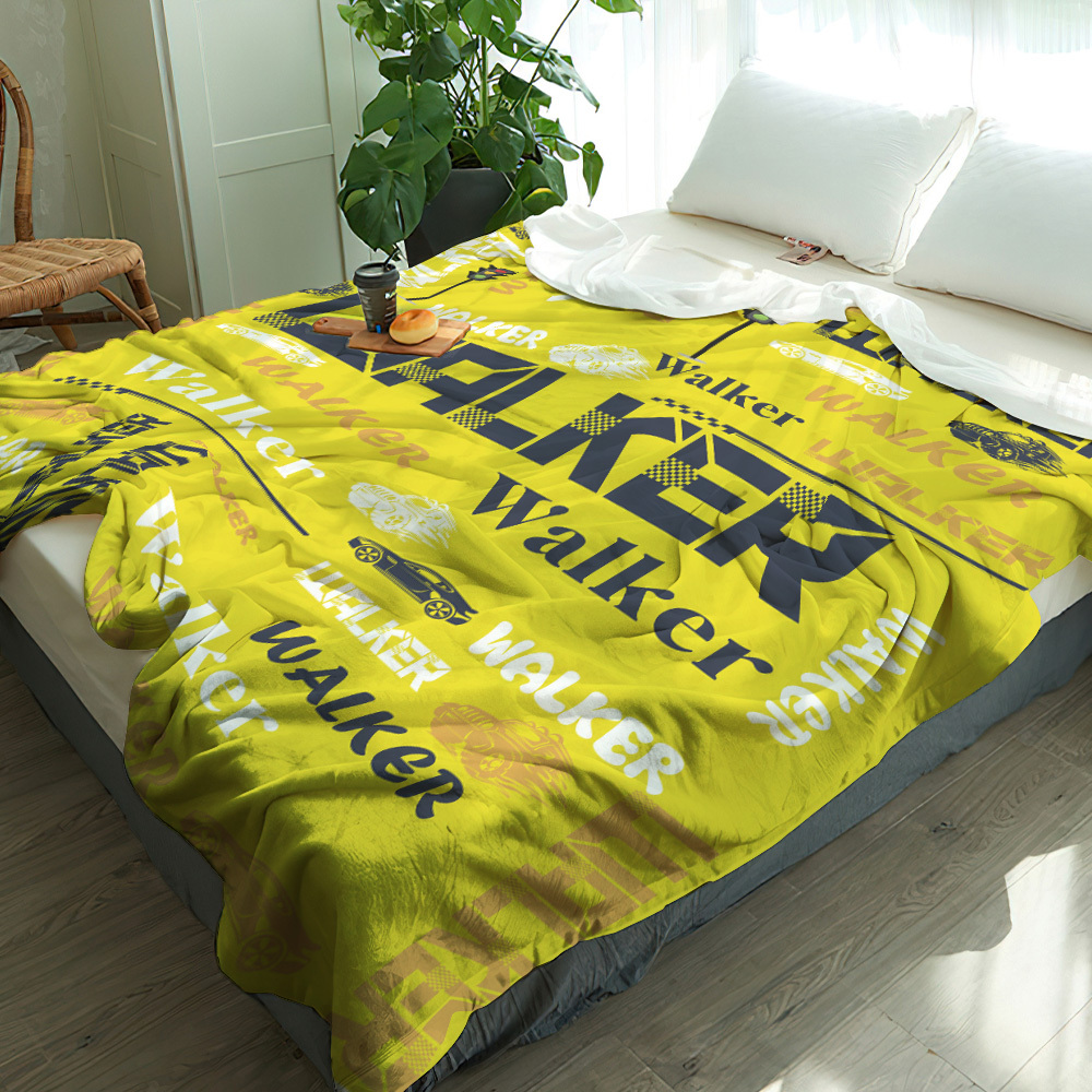 Personalized Custom Name with Heart Blankets Gifts for Lovers - auphotoblanket