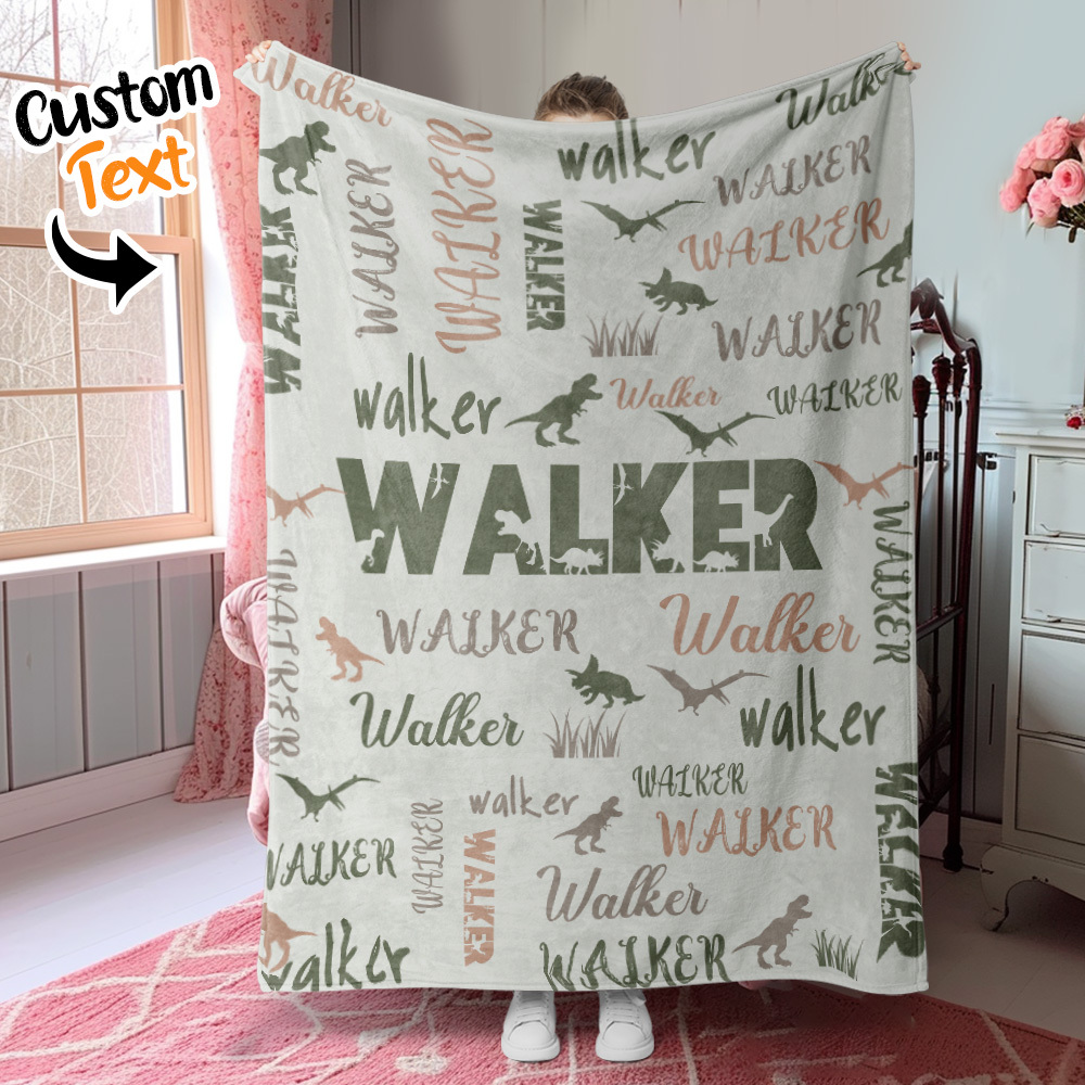 Personalized Custom Name with Heart Blankets Gifts for Lovers - auphotoblanket