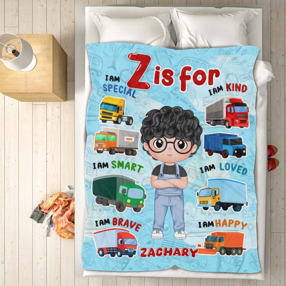 Personalized Blanket - My Dream Job Blanket Birthday Gift For Kids - auphotoblanket