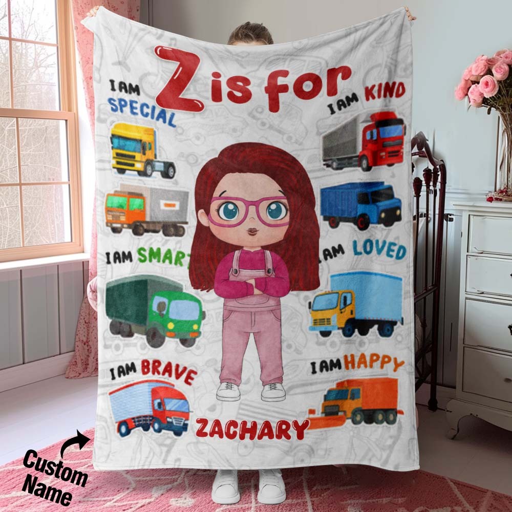 Personalized Blanket - My Dream Job Blanket Birthday Gift For Kids - auphotoblanket