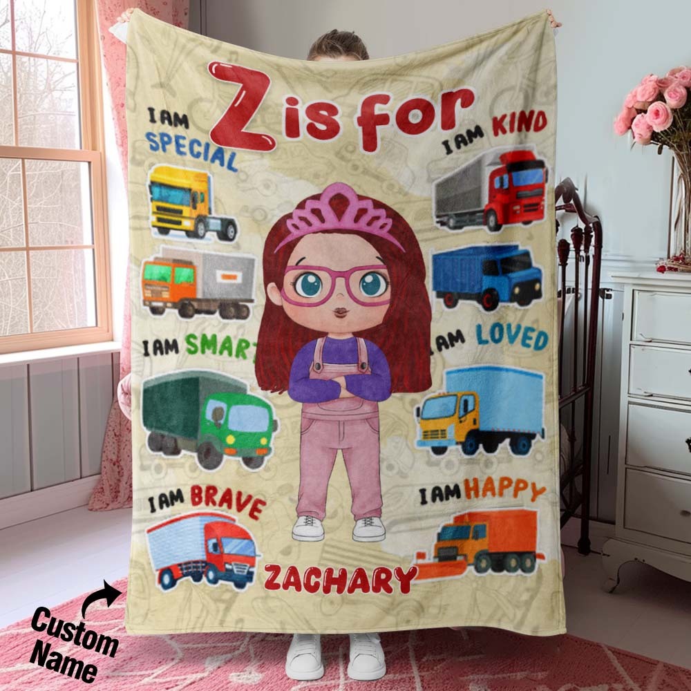Personalized Blanket - My Dream Job Blanket Birthday Gift For Kids - auphotoblanket